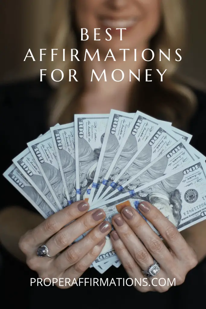 Best Affirmations for Money pin