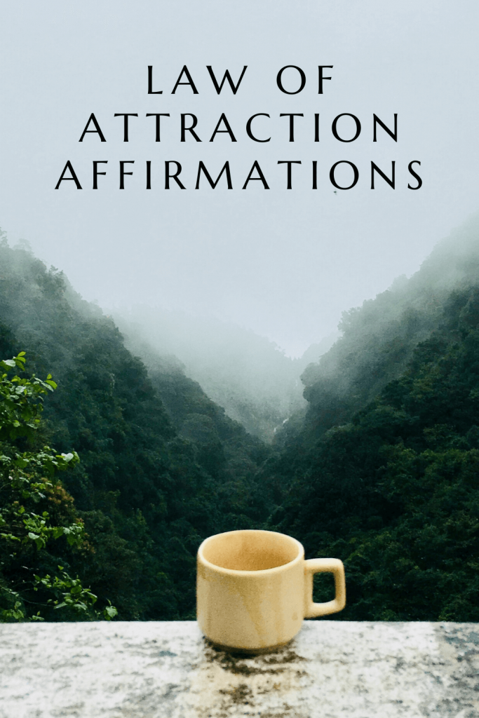 Law of Attraction Affirmations pin