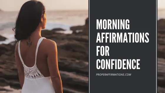 Morning Affirmations for Confidence featured