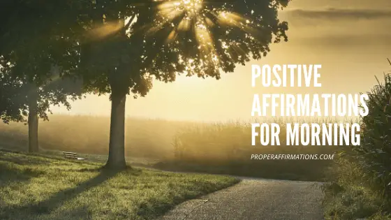 Positive Affirmations for Morning featured