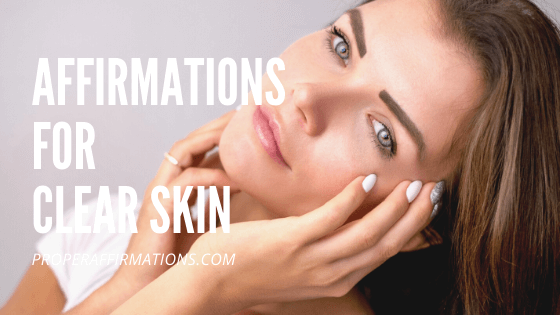Affirmations for Clear Skin featured
