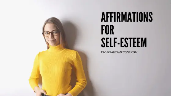 Affirmations for Self-Esteem featured