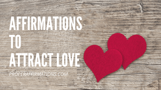 Affirmations to attract love featured