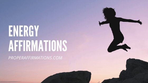 Energy affirmations featured