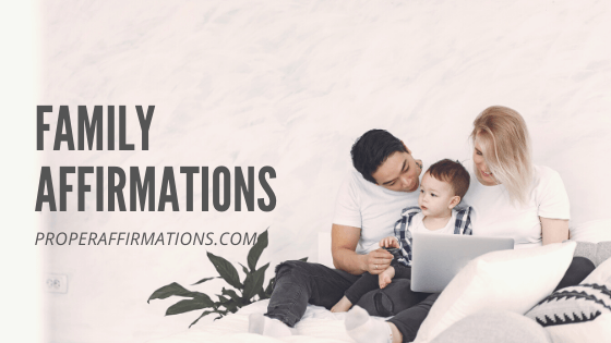 Family Affirmations featured