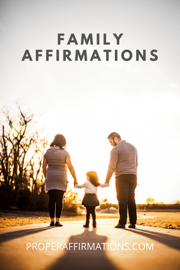 Family Affirmations pin