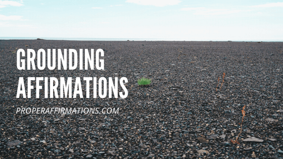 Grounding affirmations featured