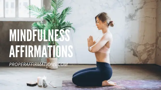 Mindfulness affirmations featured