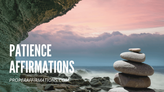 Patience affirmations featured