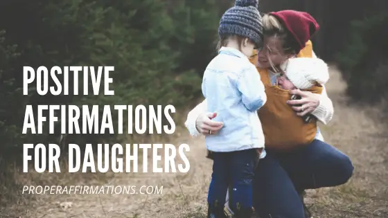 Positive affirmations for daughters featured