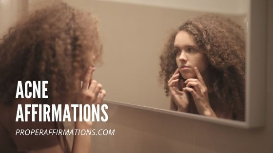 Acne affirmations featured