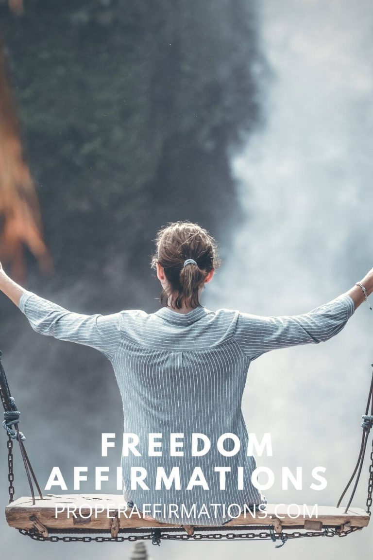 38 Freedom Affirmations [Best Way To Personal Freedom]