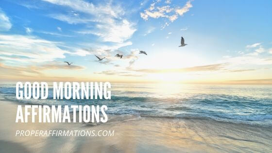 Good morning affirmations featured