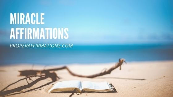 Miracle affirmations featured
