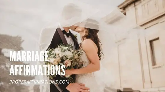 Marriage affirmations featured