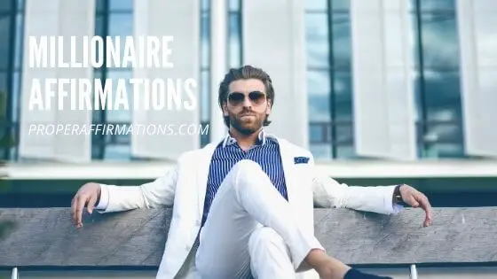 Millionaire affirmations featured