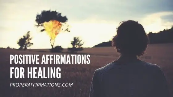 Positive affirmations for healing featured