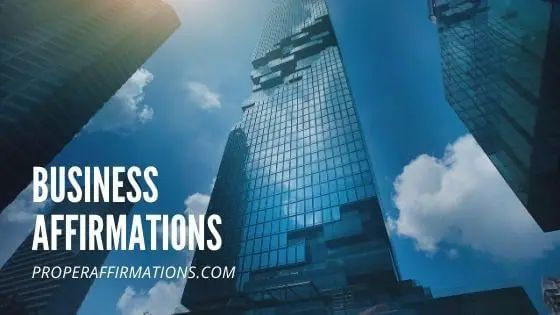 Business affirmations featured