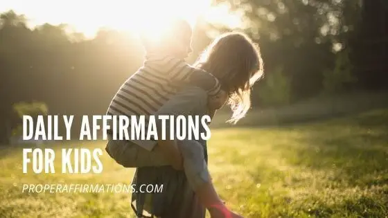 Daily Affirmations for Kids featured