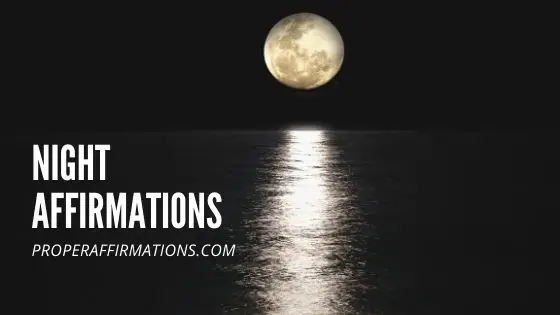 Night Affirmations featured
