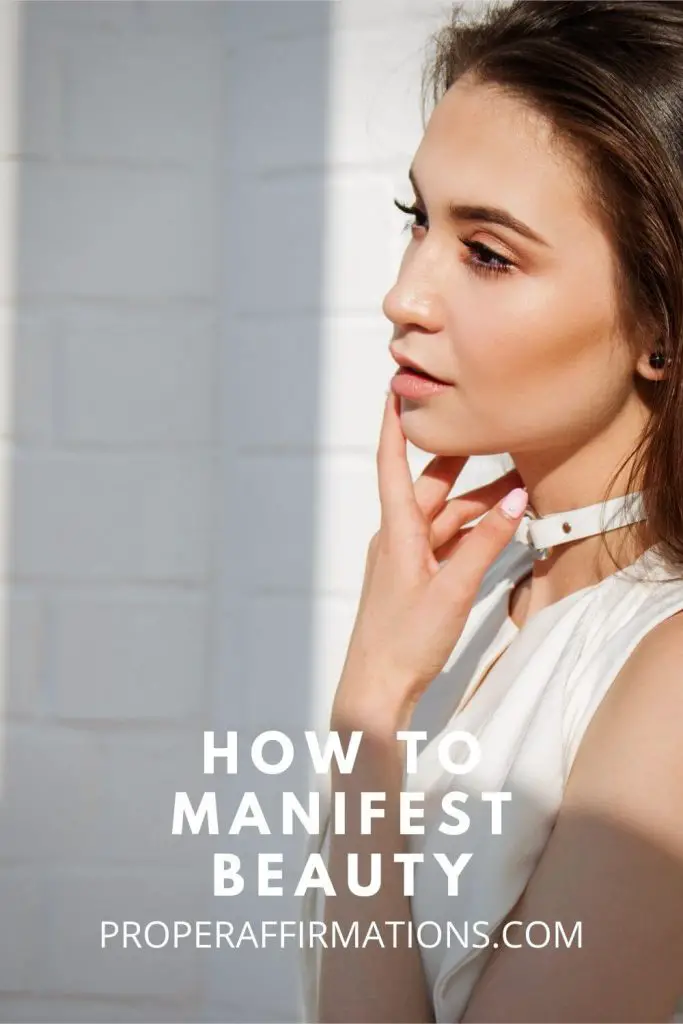 How to Manifest Beauty pin