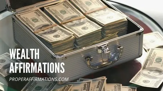 Wealth Affirmations featured