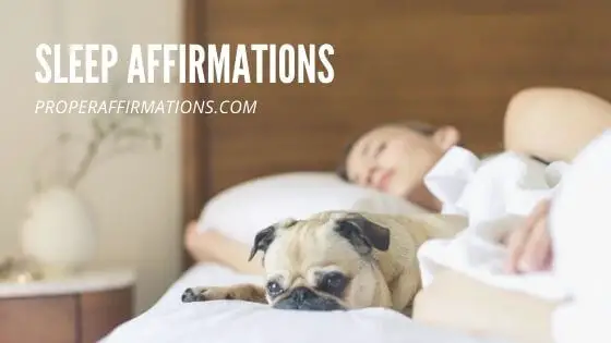 Sleep affirmations featured