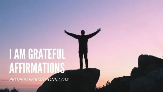 I am Grateful Affirmations featured