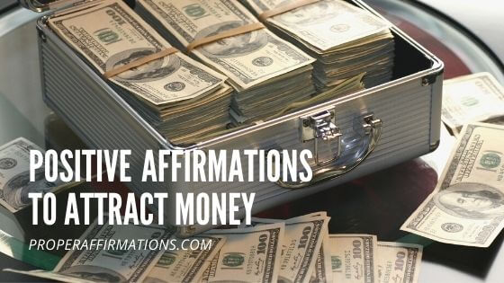 Positive Affirmations to Attract Money featured
